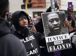 Nick Cannon était parmi les manifestants