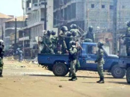 Répression sauvage á Coyah