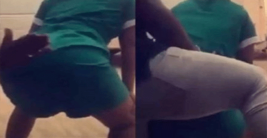 Une infirmière Ghanéenne twerk