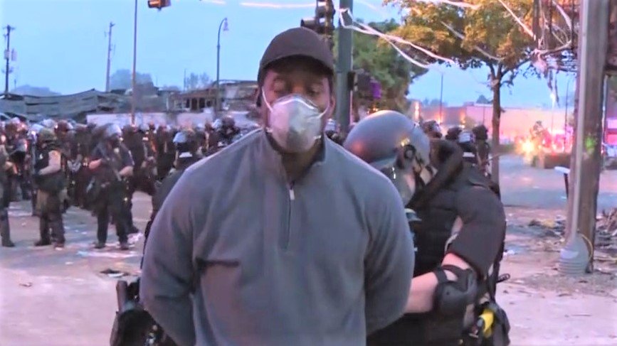 arrestation de Omar Jimenez CNN