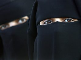 la burqa et le masque covid19