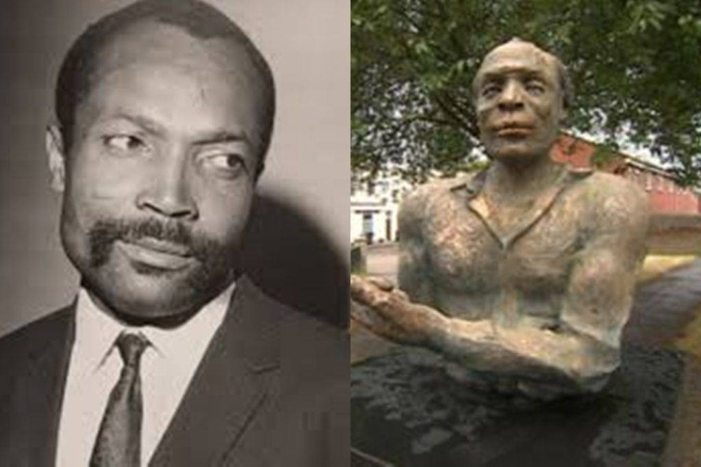 La Statue du poète noir Alfred Fagon attaquée à l'eau de Javel à Bristol