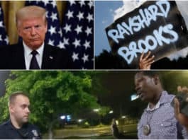 Meurtre de Rayshard Brooks Trump dit que la police n'est pas traitée équitablement