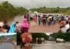 Pluies diluviennes Abidjan San-Pedro coupée en deux