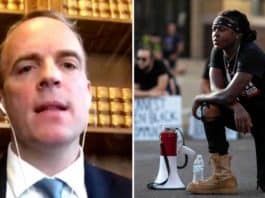 Se mettre à genoux se sent comme un symbole de soumission Dominic Raab