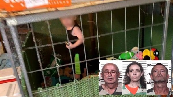 Un bébé de 18 mois découvert enfermé dans une cage