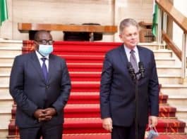 l'Ambassadeur Allemand félicite Ouattara pour la bonne gestion du pays