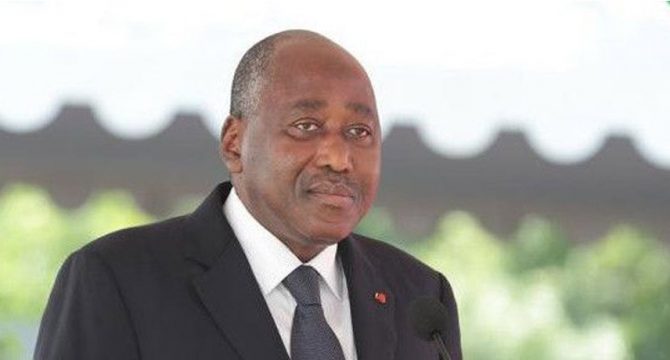 Amadou Gon pris d'un malaise