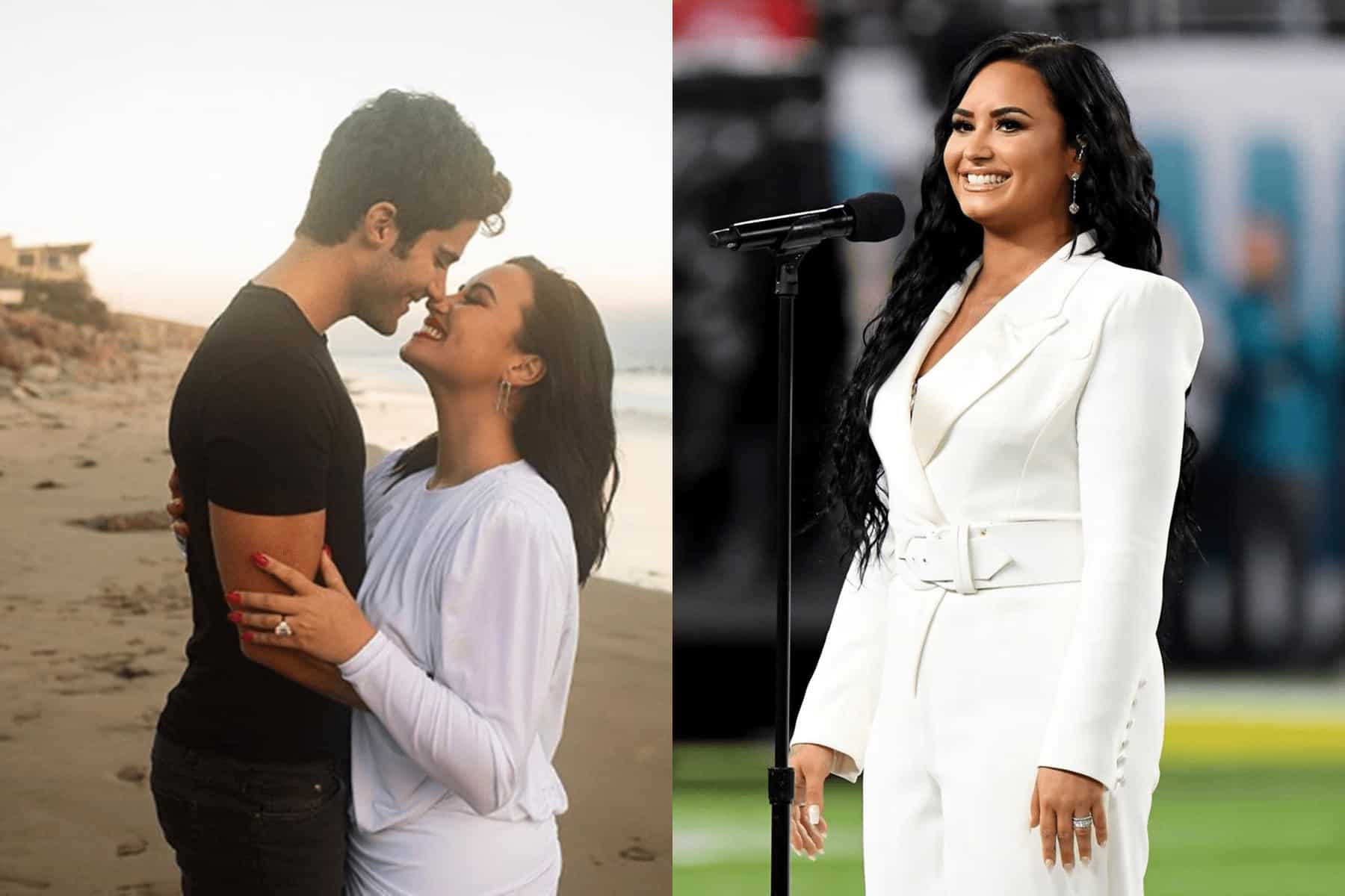 Demi Lovato et l’acteur Max Ehrich sont fiancés