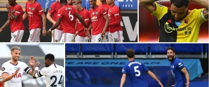 Manchester United et Chelsea se qualifient pour la Ligue des champions