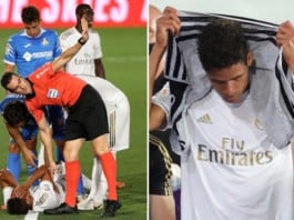 Raphaël Varane du Real Madrid va mieux