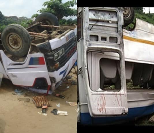 accident de circulation à Soubré