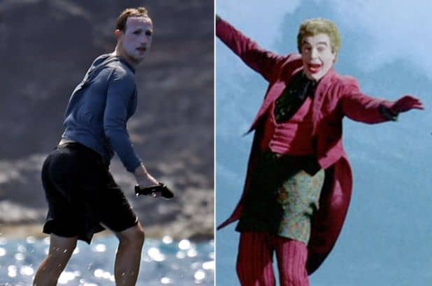 internet se moque de Mark Zuckerberg surfe à Hawaï