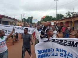 manifestation a siguiri