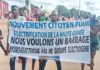 manifestation contre le manque d'électricité à Kankan