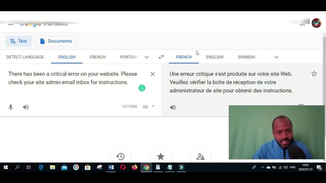 comment corriger l’erreur wordpress «il y a eu une erreur critique sur votre site web»
