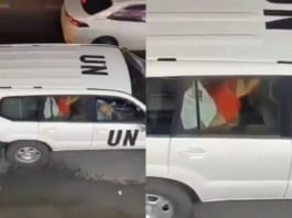 relations sexuelles dans une voiture officielle de l'ONU