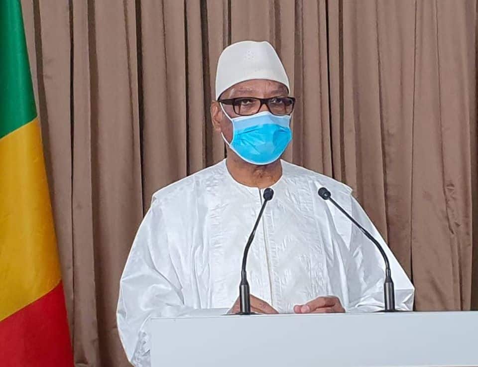 Exil de L’ancien président Malien IBK en Guinee