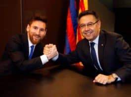 réunion de Lionel Messi au Barça