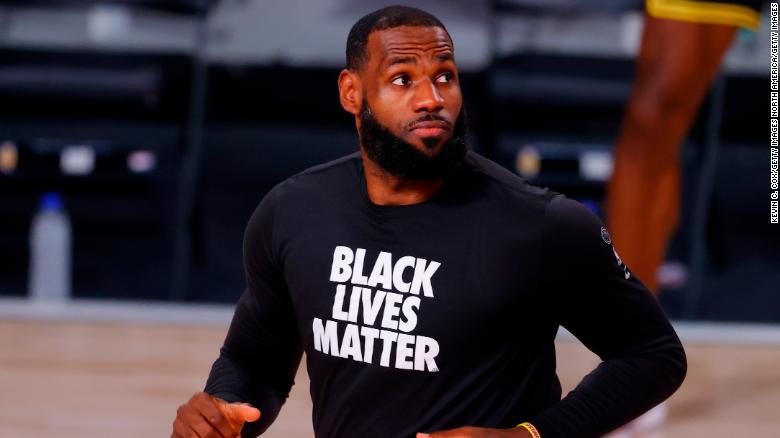 LeBron James sur black Lives Matter