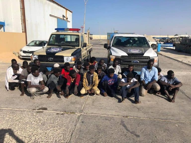 garde-côtes libyens sauvent 24 migrants Soudanais