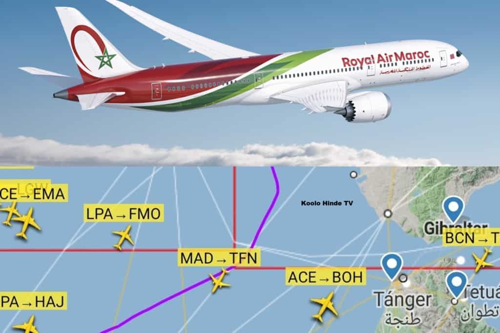 L'espagne ferme son espace aérien pour les vols Marocains