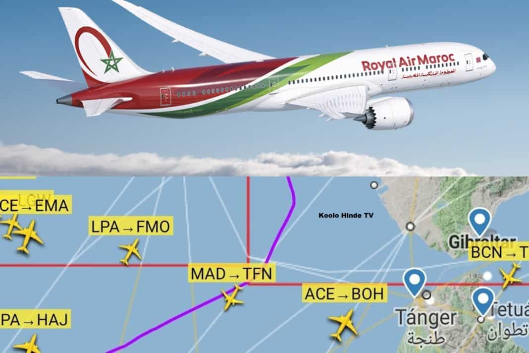L'espagne ferme son espace aérien pour les vols Marocains