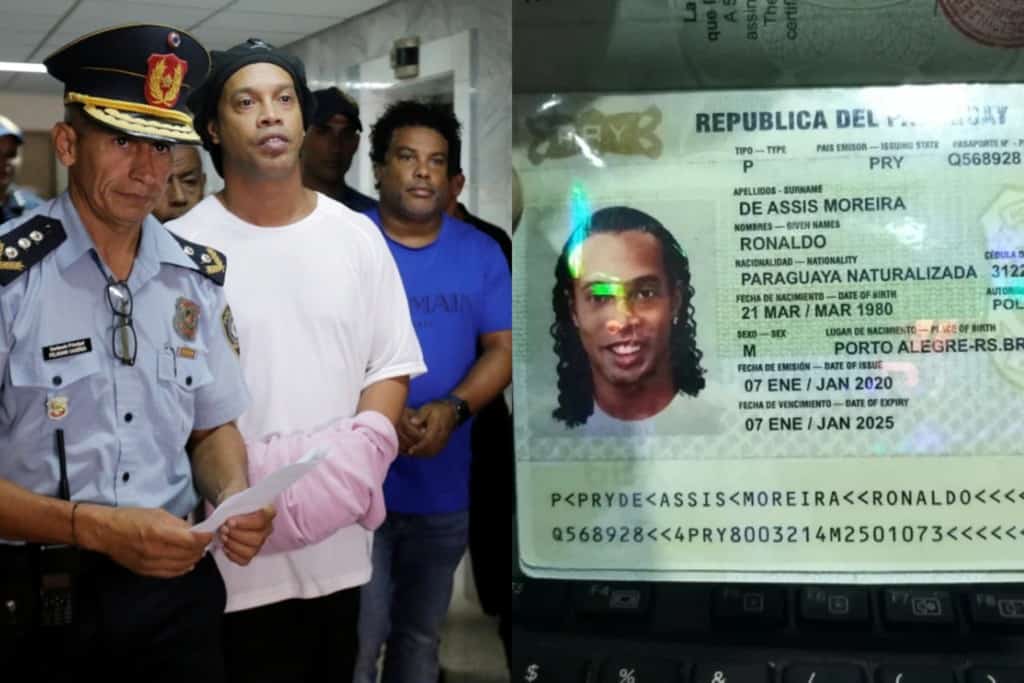 Libération de Ronaldinho du paraguay
