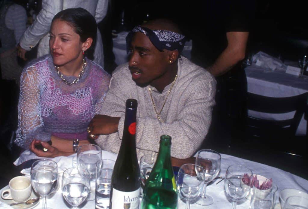 romance Tupac Shakur et Madonna