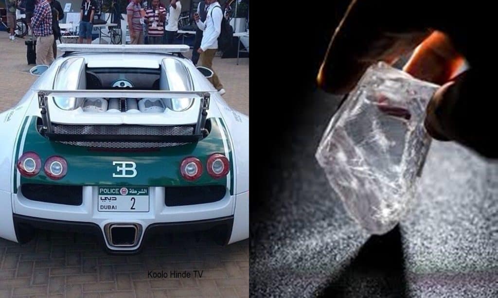 police dubaï diamant perdu