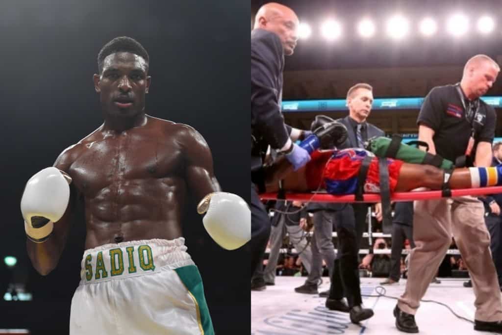 le boxeur Umar Sadiq