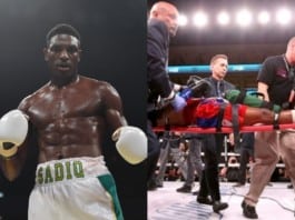 le boxeur Umar Sadiq