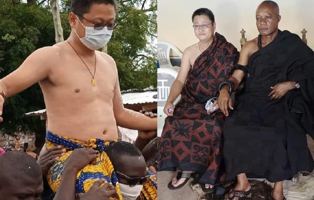 Un Chinois vient d'être nommé chef au Ghana