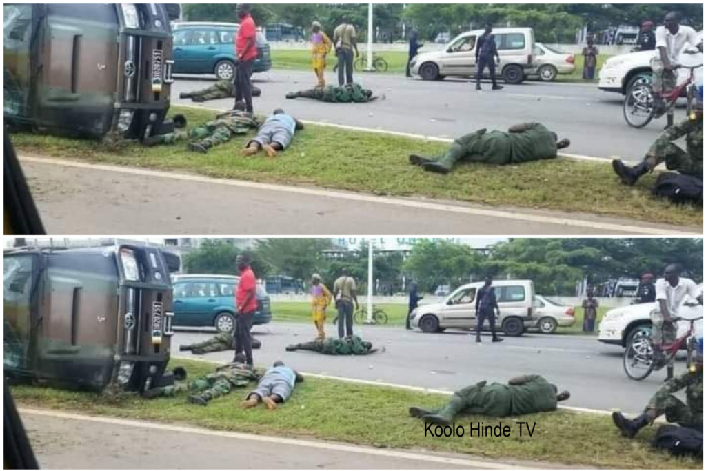 côte d'Ivoire camion militaires fait un accident