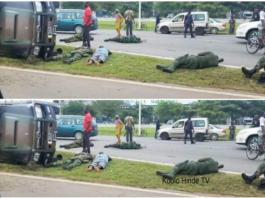 côte d'Ivoire camion militaires fait un accident