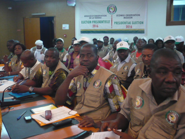 des observateurs de la cedeao en Guinée corrompu