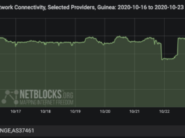 Internet coupé en Guinée