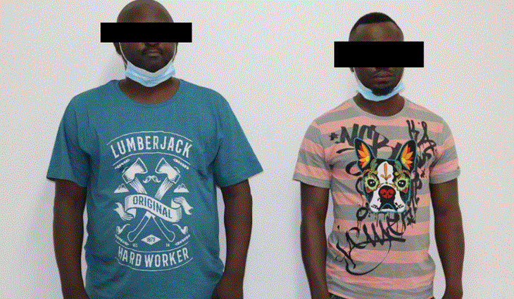 fraude au masque deux suspects arrêté au nigeria