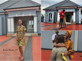 comédienne emmanuella construit une maison à sa mère
