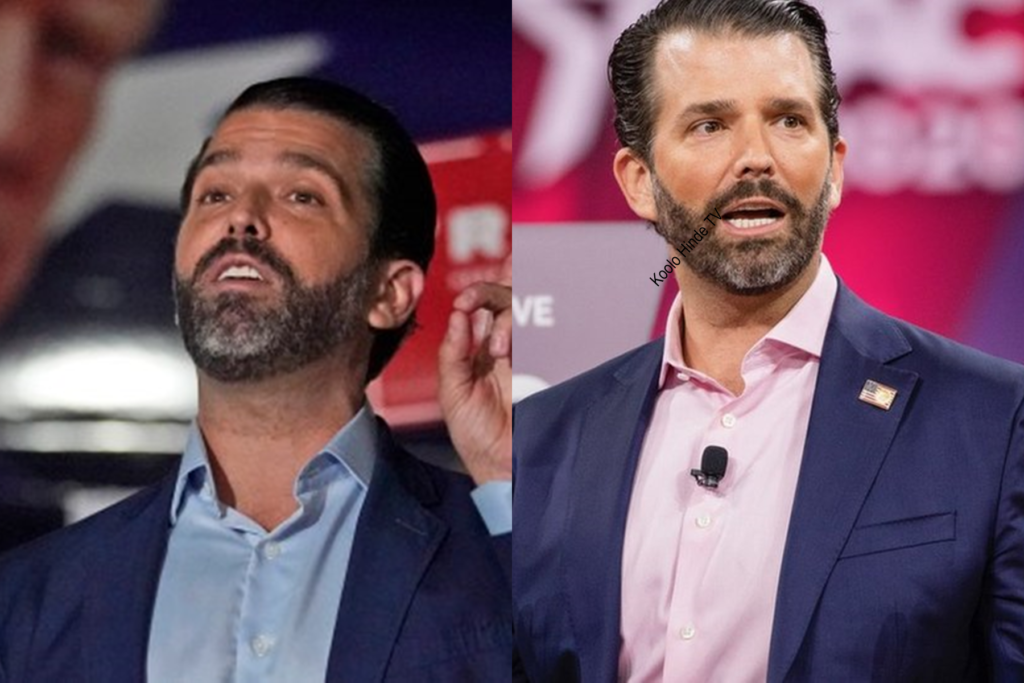 Le fils de Trump testé positive pour covid-19
