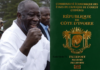 passeport diplomatique pour Laurent Gbagbo