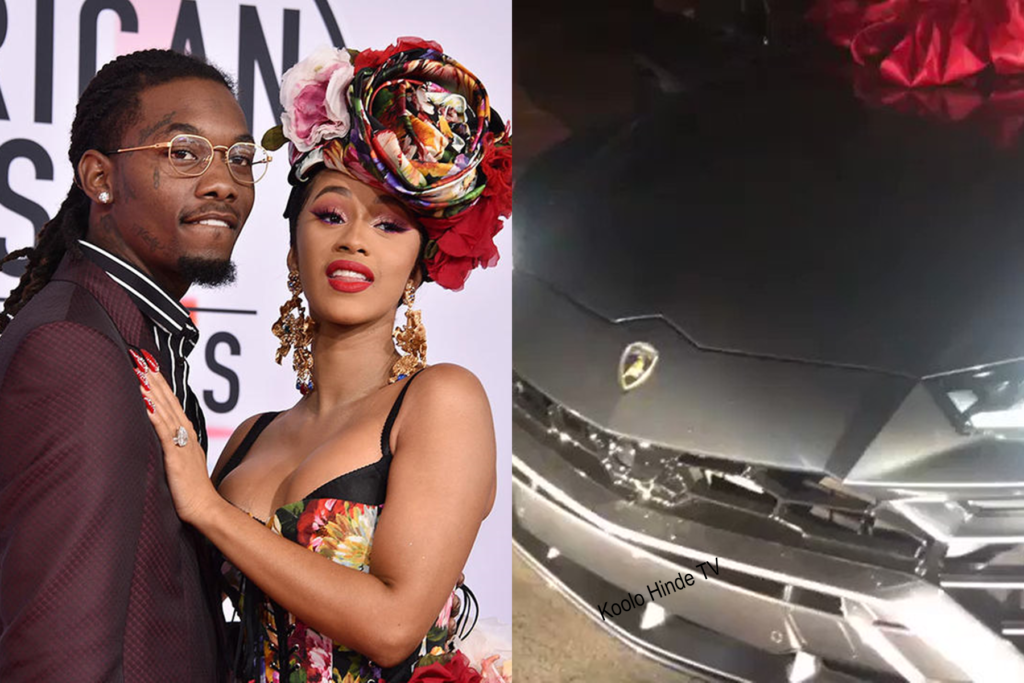 Cardi B offre une Lamborghini à son mari offset