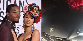 Cardi B offre une Lamborghini à son mari offset