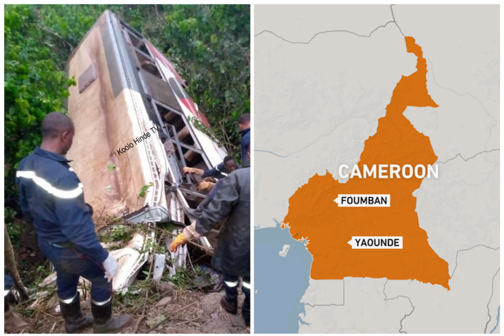 accident de bus au Cameroun