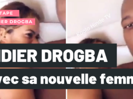 Didier Drogba et sa nouvelle femme