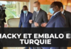 Macky Sall et Umaro Sissco Embalo en Turquie