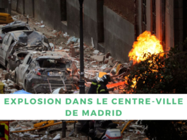 Explosion dans le centre de Madrid