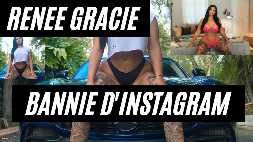 Renee Gracie bannie d'Instagram