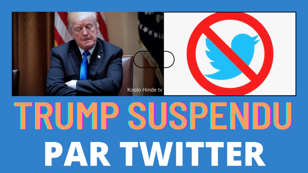 donald Trump suspendu définitivement de Twitter