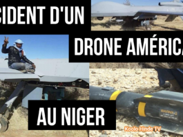 Accident d'un drone américain au Niger